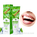 Benutzerdefinierte orale erfrischende Kräuterzähne weiße Zahnpasta durch Miswak -Zahnpasta